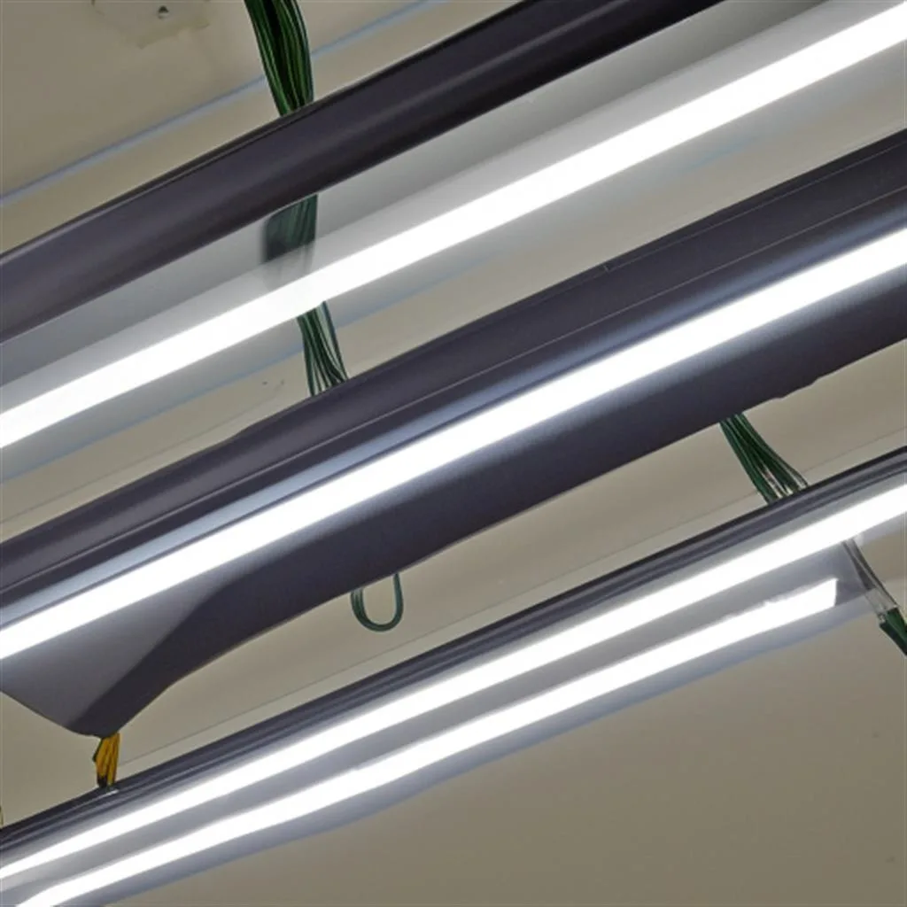 Jak okablować szeregowo świetlówki