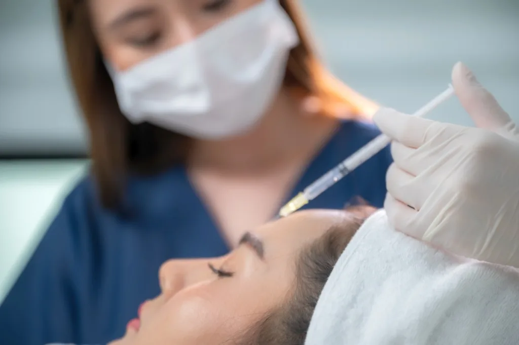 Botoks na lwią zmarszczkę